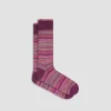 Striped Mid-Calf Socks