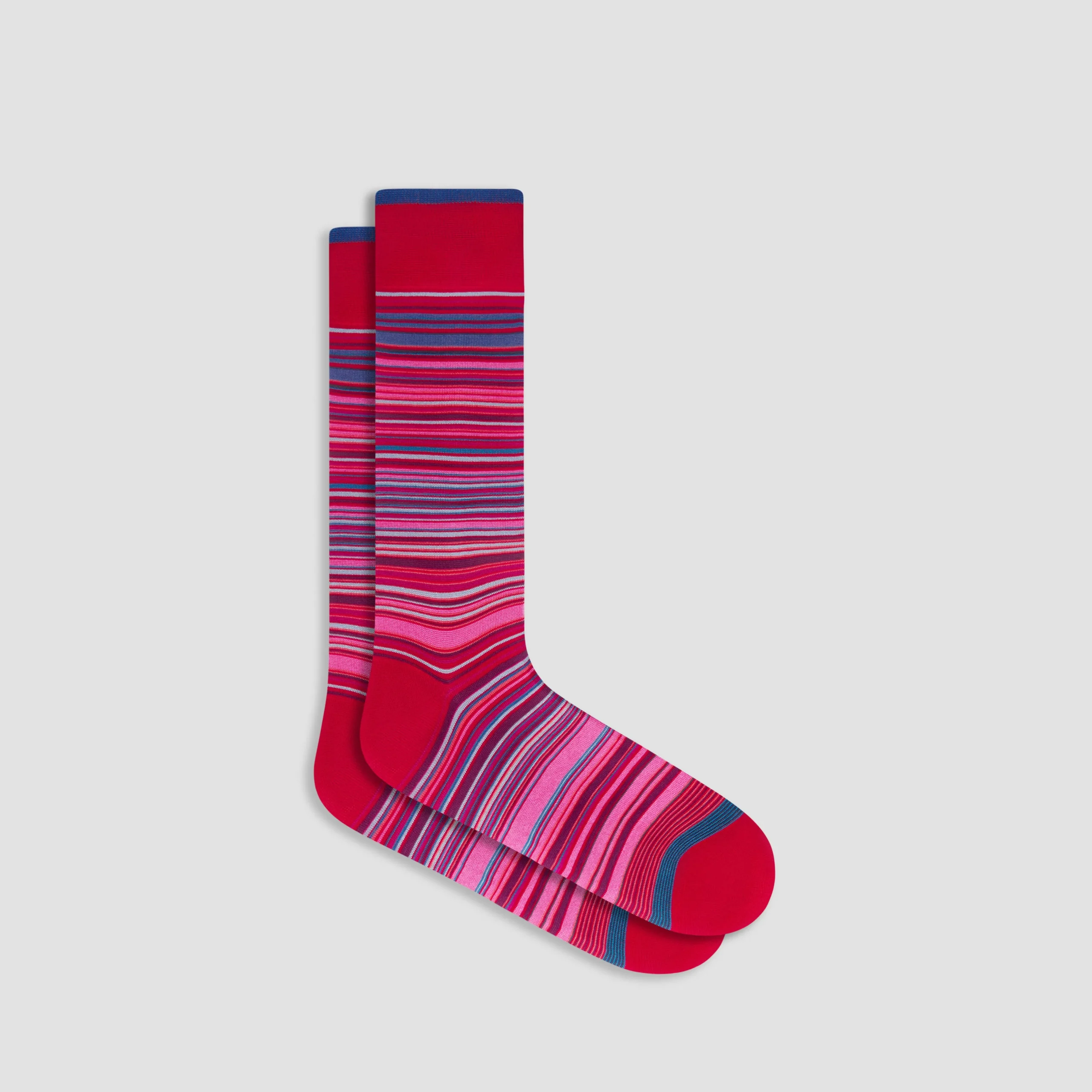 Striped Mid-Calf Socks