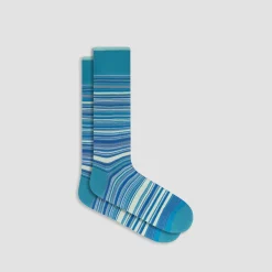 Striped Mid-Calf Socks
