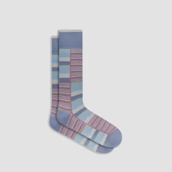 Striped Mid-Calf Socks