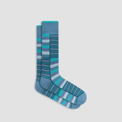 Striped Mid-Calf Socks