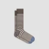 Striped Mid-Calf Socks