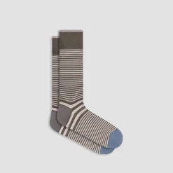 Striped Mid-Calf Socks