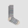 Striped Mid-Calf Socks