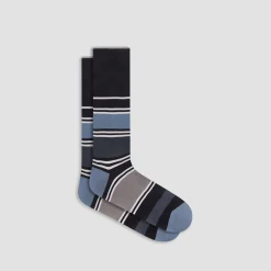 Striped Mid-Calf Socks