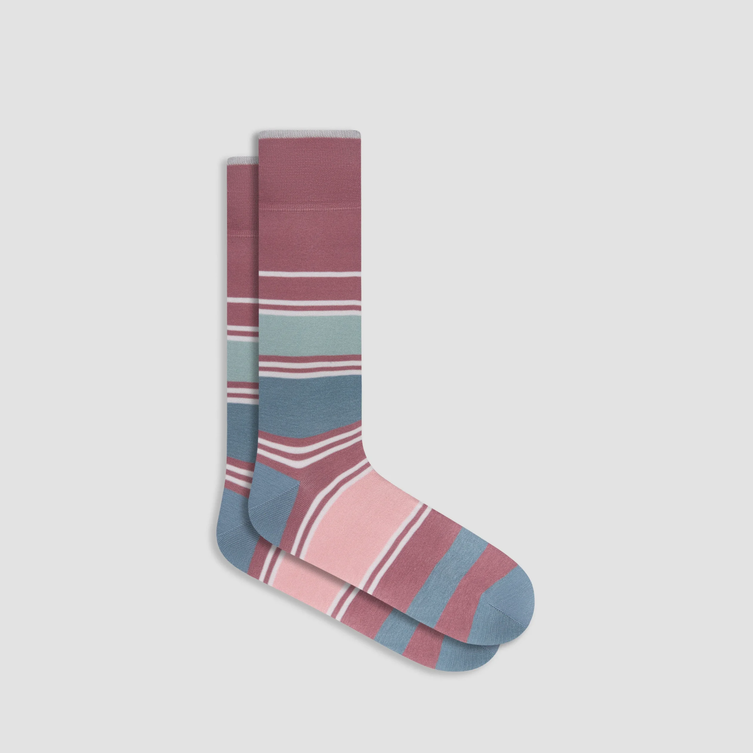 Striped Mid-Calf Socks