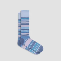 Striped Mid-Calf Socks