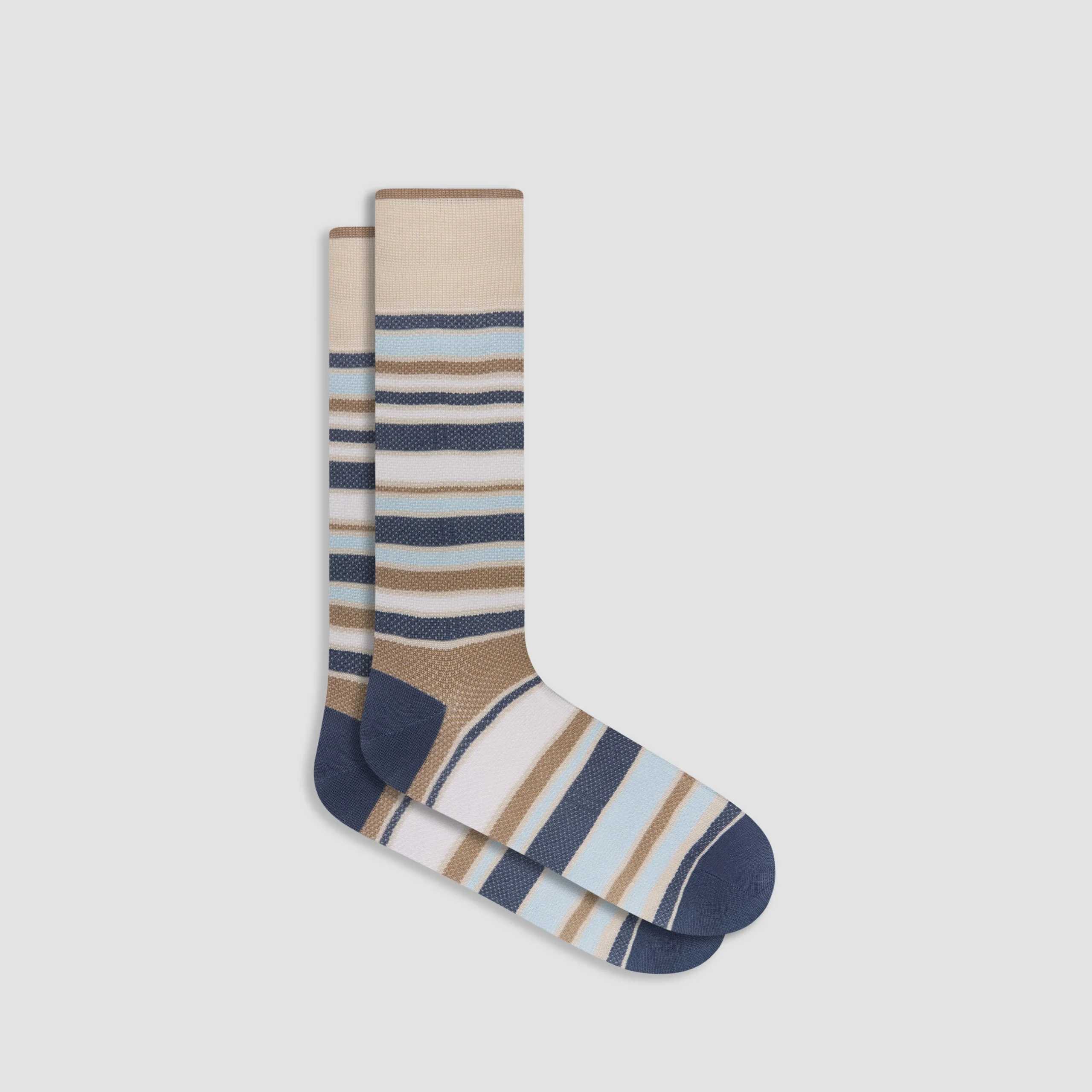 Striped Mid-Calf Socks