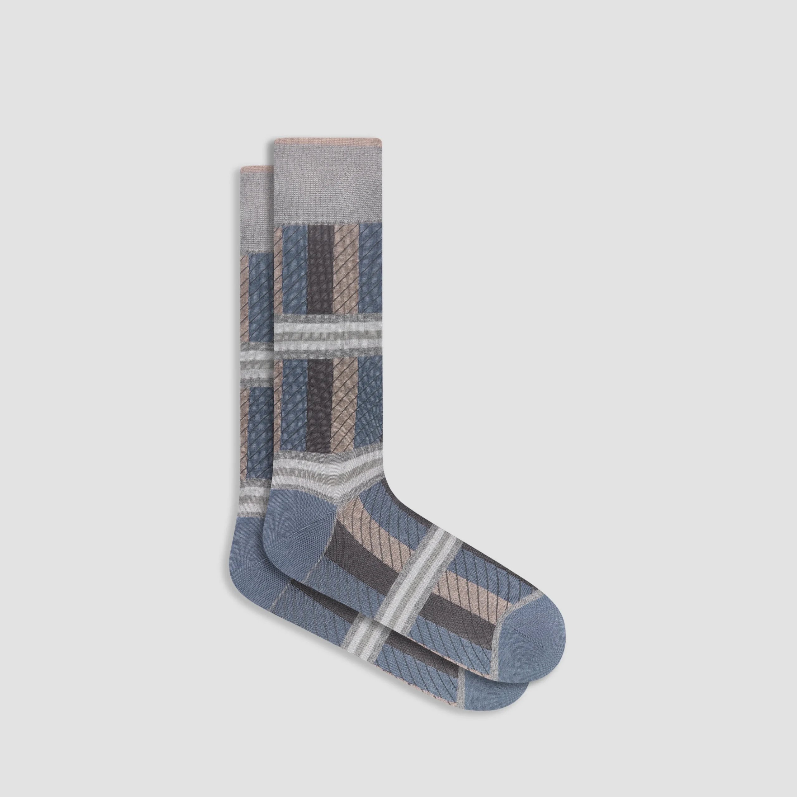 Striped Mid-Calf Socks