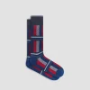 Striped Mid-Calf Socks