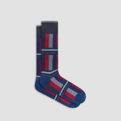 Striped Mid-Calf Socks