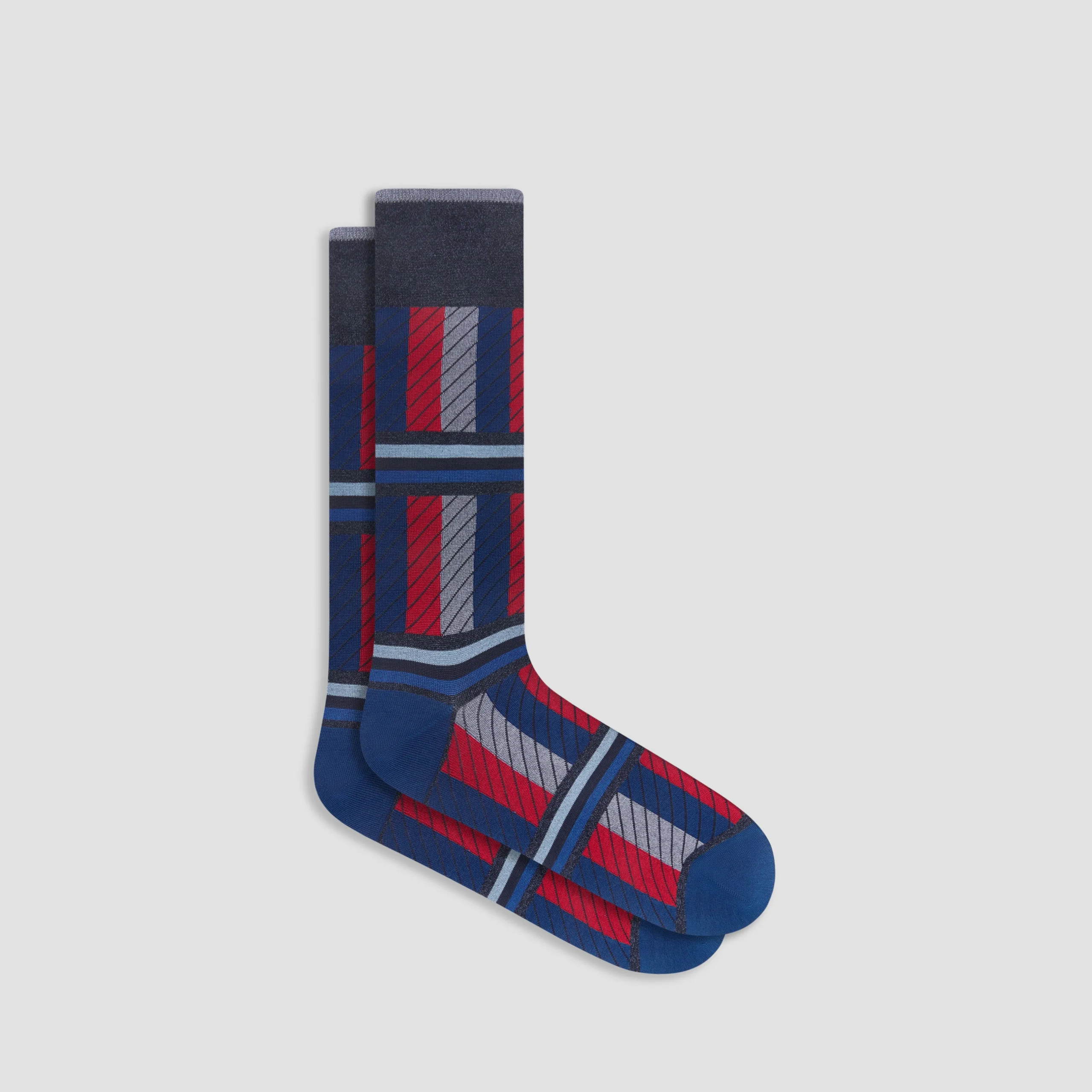 Striped Mid-Calf Socks