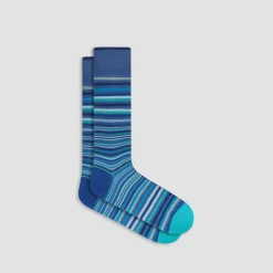 Striped Mid-Calf Socks
