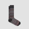 Striped Mid-Calf Socks