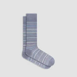 Striped Mid-Calf Socks