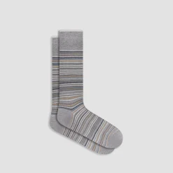 Striped Mid-Calf Socks