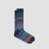 Striped Mid-Calf Socks