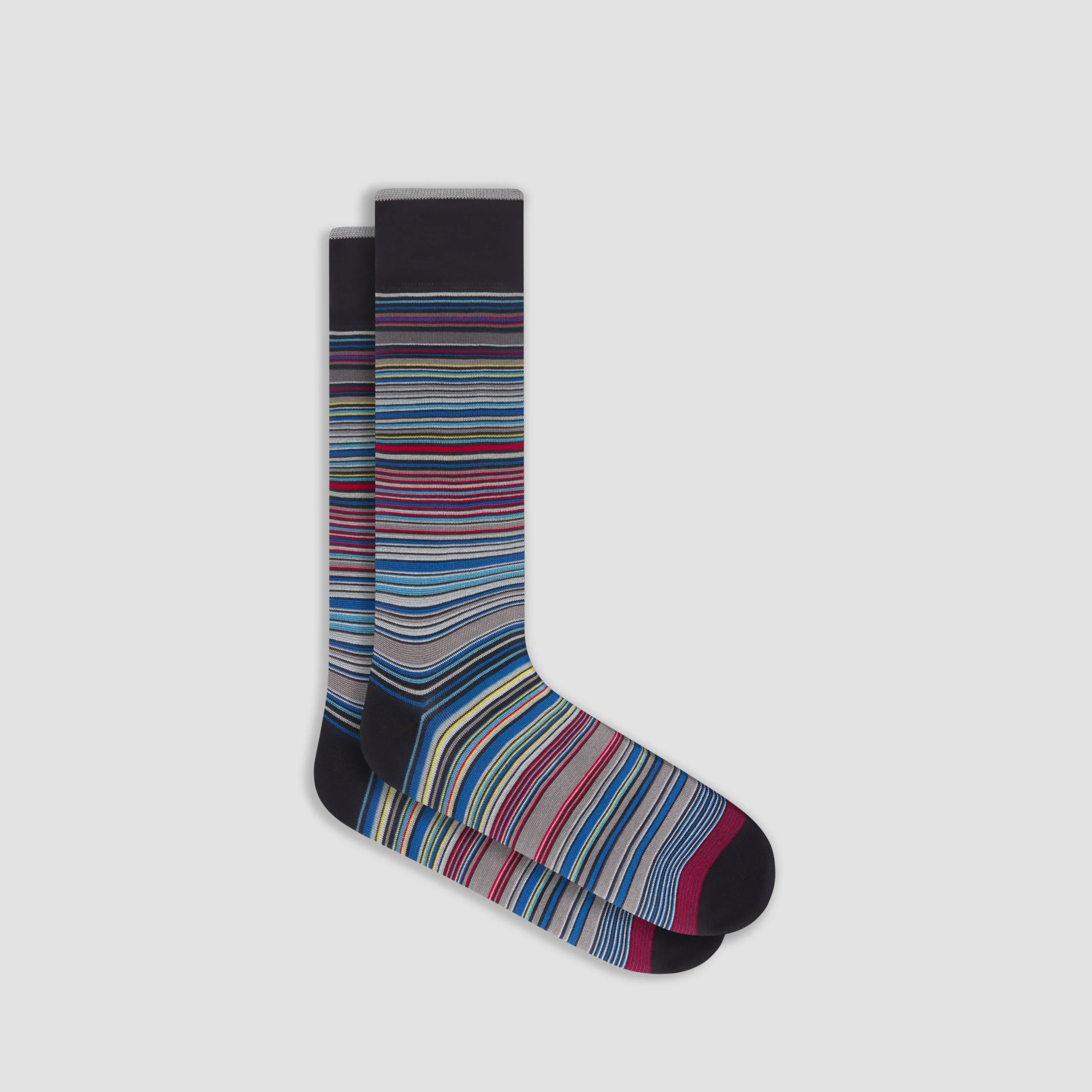 Striped Mid-Calf Socks