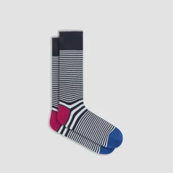 Striped Mid-Calf Socks