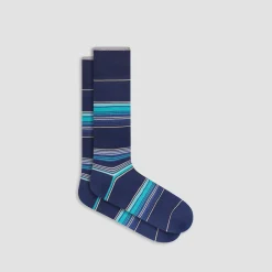 Striped Mid-Calf Socks