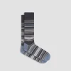 Striped Mid-Calf Socks