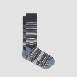 Striped Mid-Calf Socks