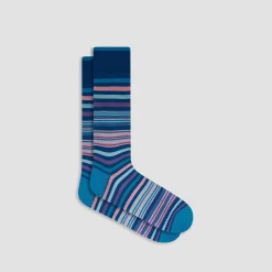 Striped Mid-Calf Socks