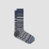 Striped Mid-Calf Socks
