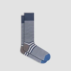 Striped Mid-Calf Socks