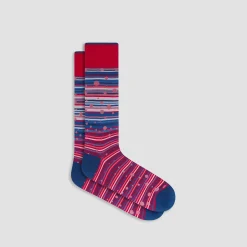 Striped Mid-Calf Socks