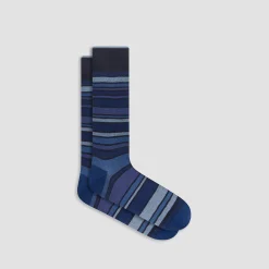 Striped Mid-Calf Socks