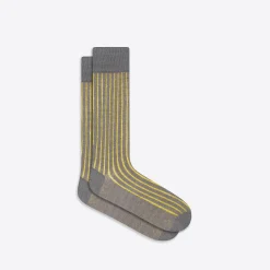 Striped Mid-Calf Socks