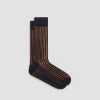 Striped Mid-Calf Socks