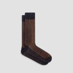 Striped Mid-Calf Socks
