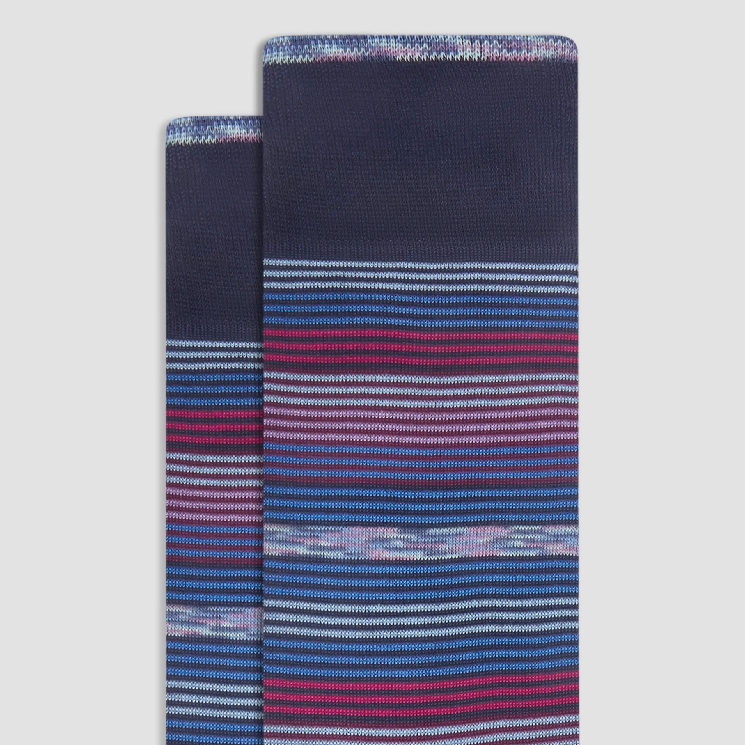 Striped Mid-Calf Socks