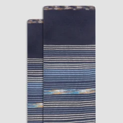 Striped Mid-Calf Socks