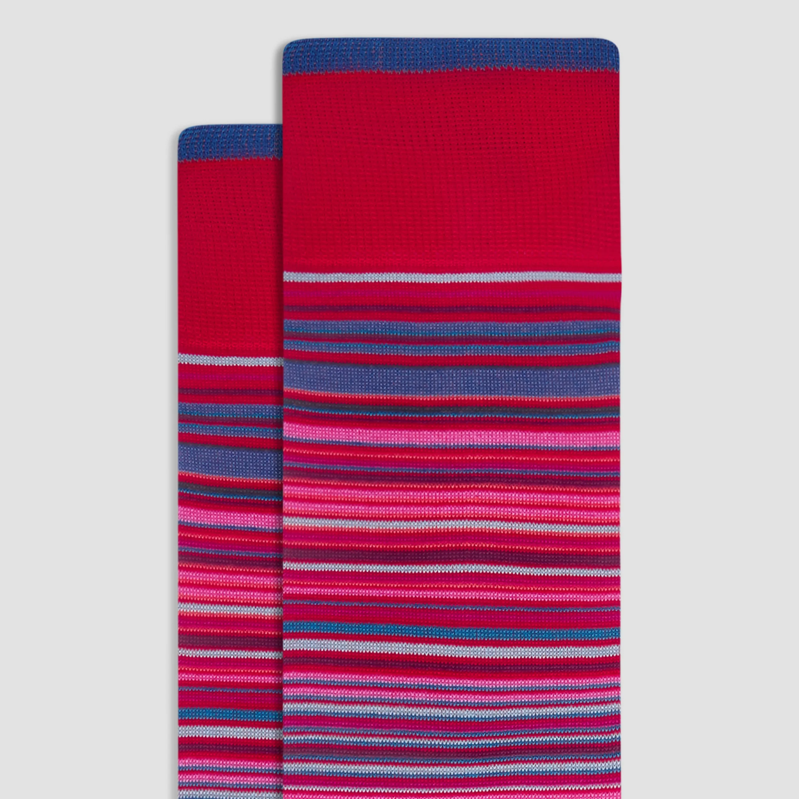 Striped Mid-Calf Socks