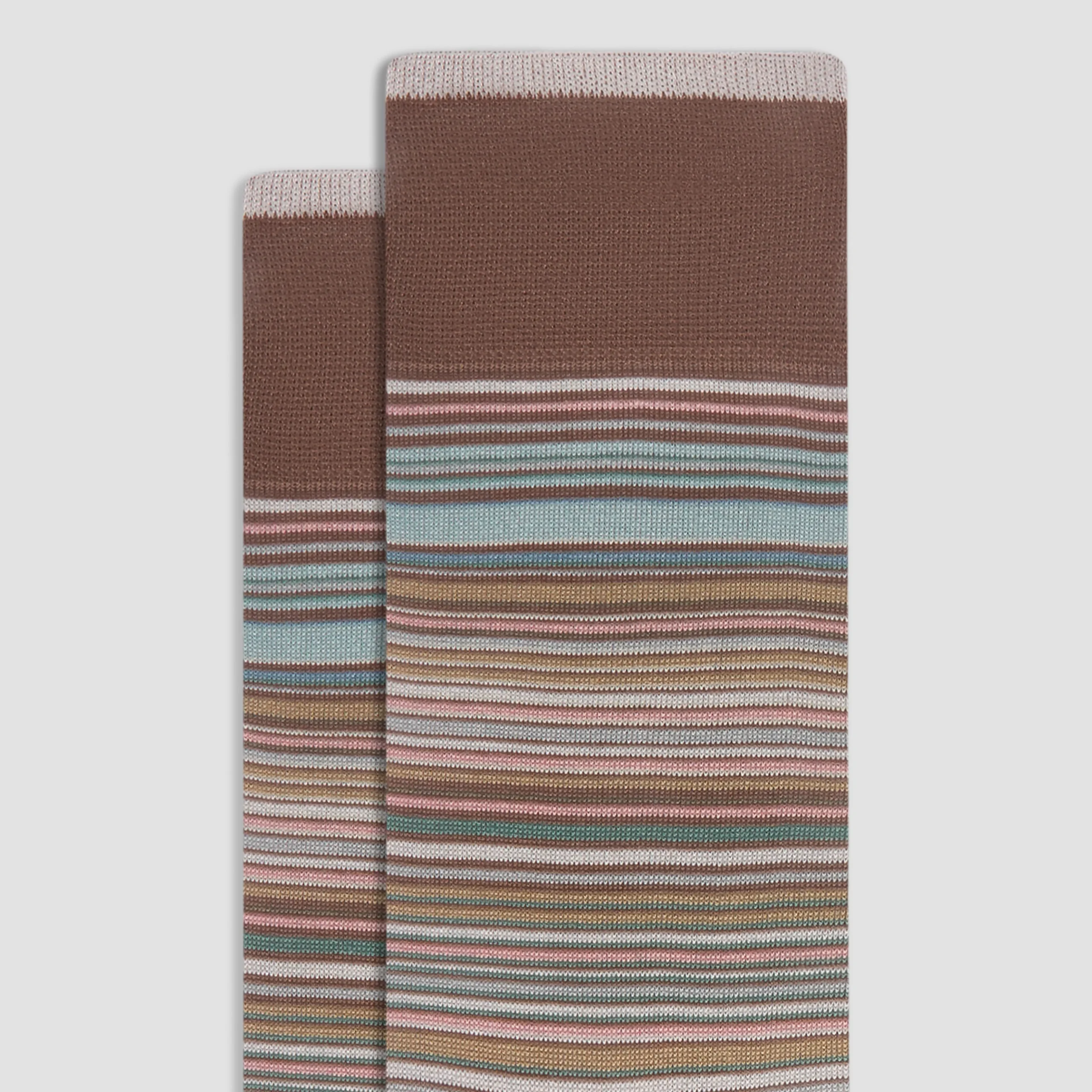 Striped Mid-Calf Socks