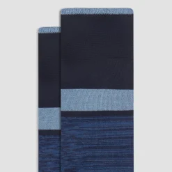 Striped Mid-Calf Socks