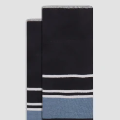 Striped Mid-Calf Socks