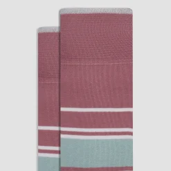 Striped Mid-Calf Socks