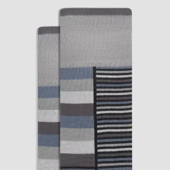 Striped Mid-Calf Socks