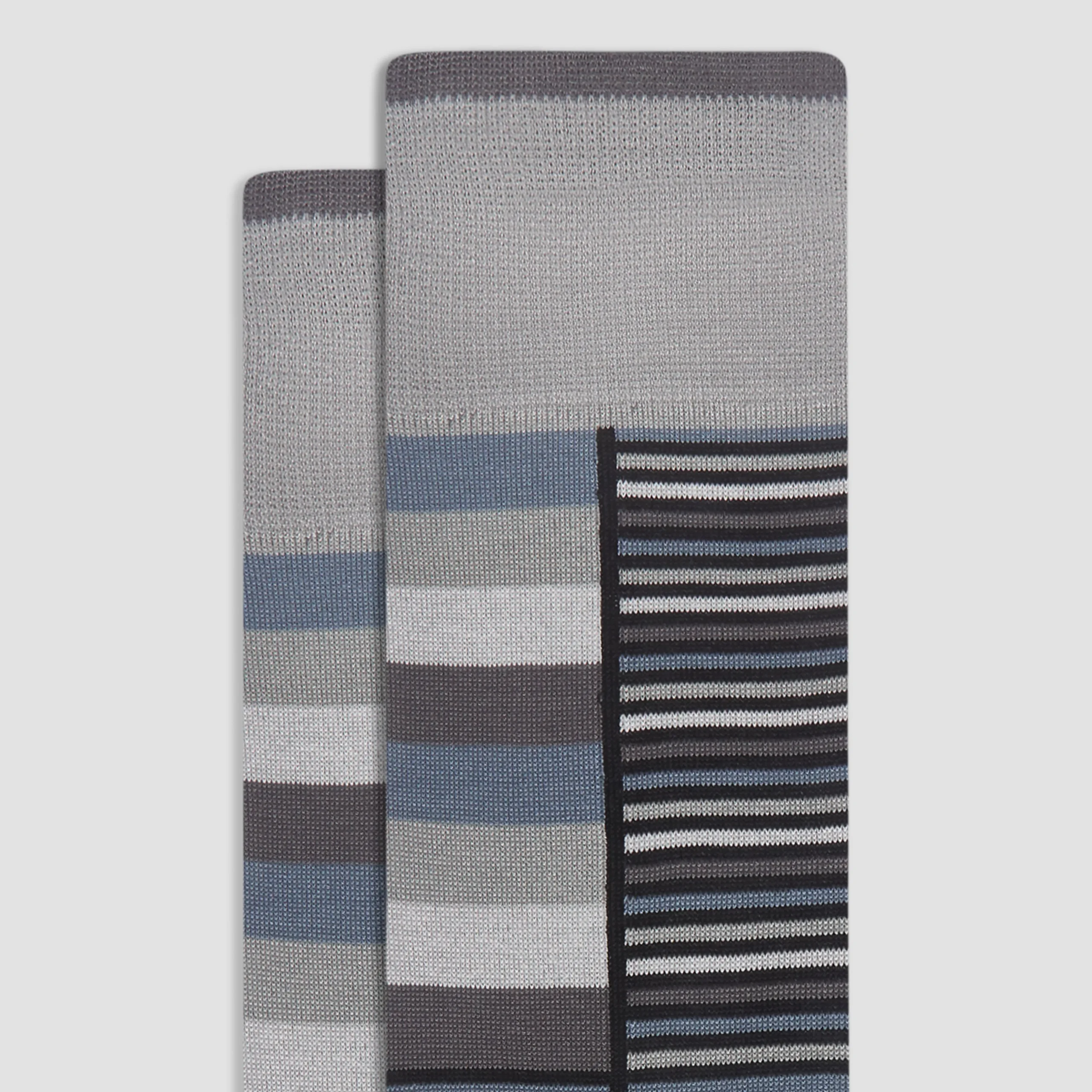 Striped Mid-Calf Socks