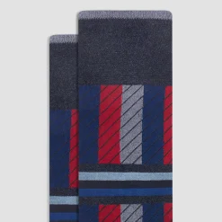 Striped Mid-Calf Socks