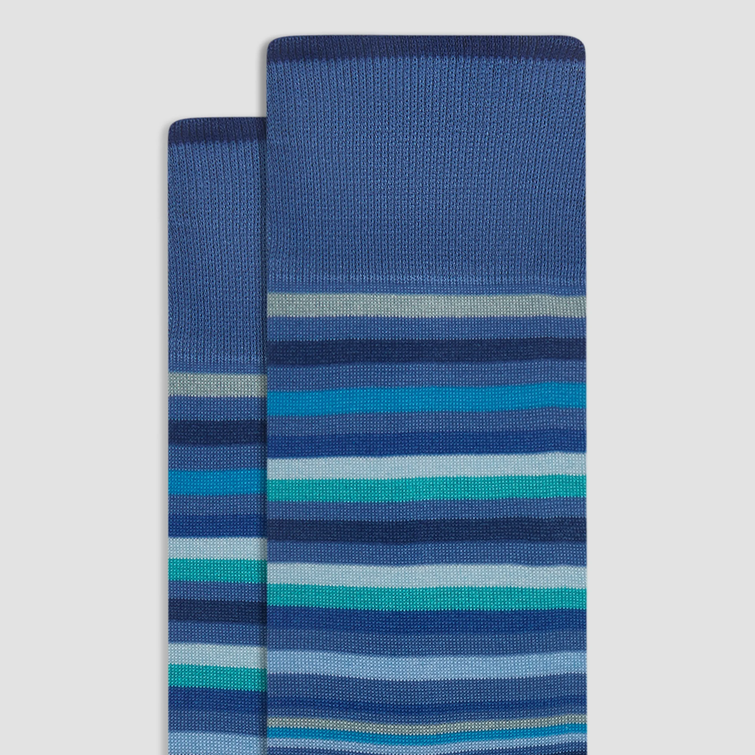 Striped Mid-Calf Socks