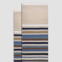 Striped Mid-Calf Socks
