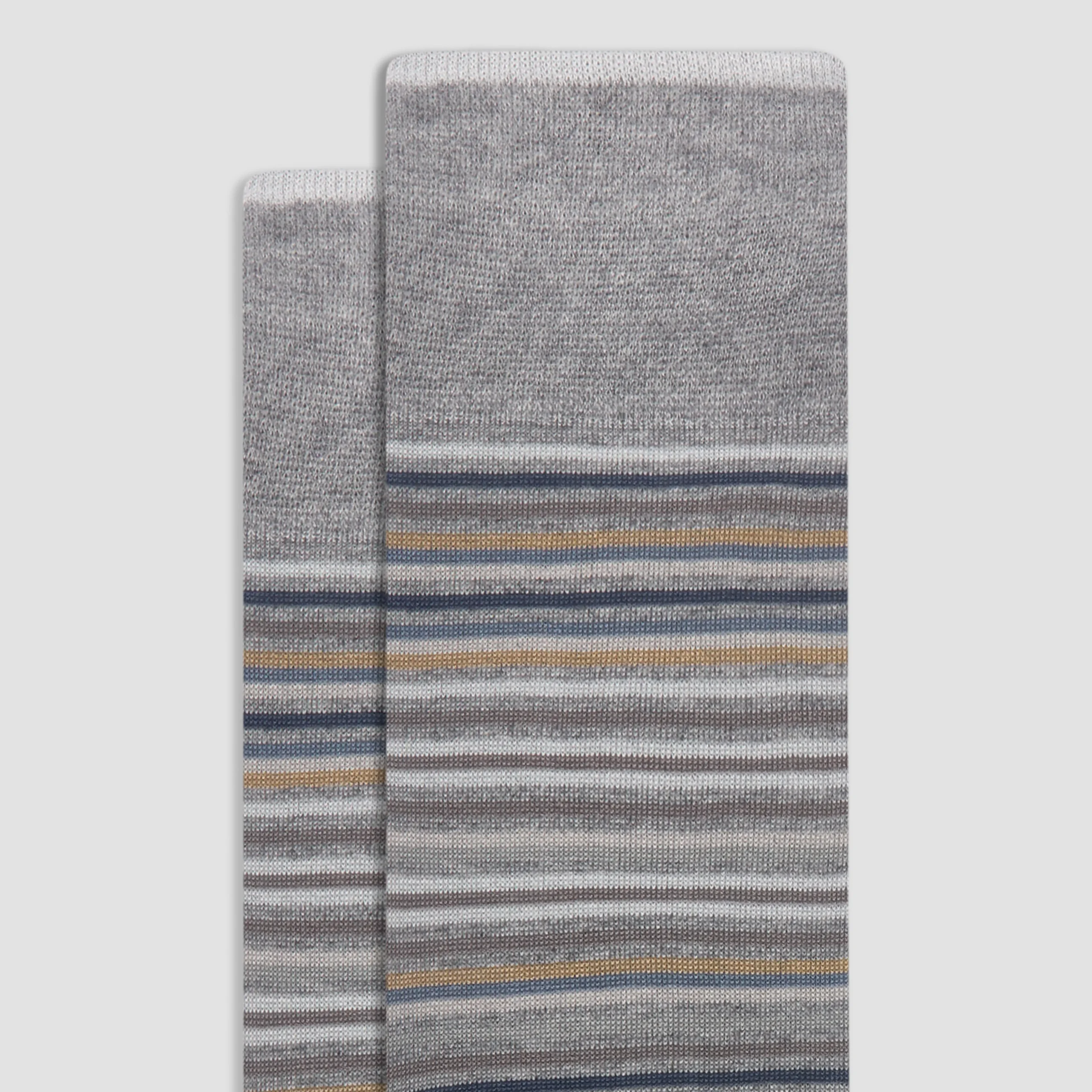 Striped Mid-Calf Socks
