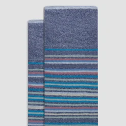 Striped Mid-Calf Socks