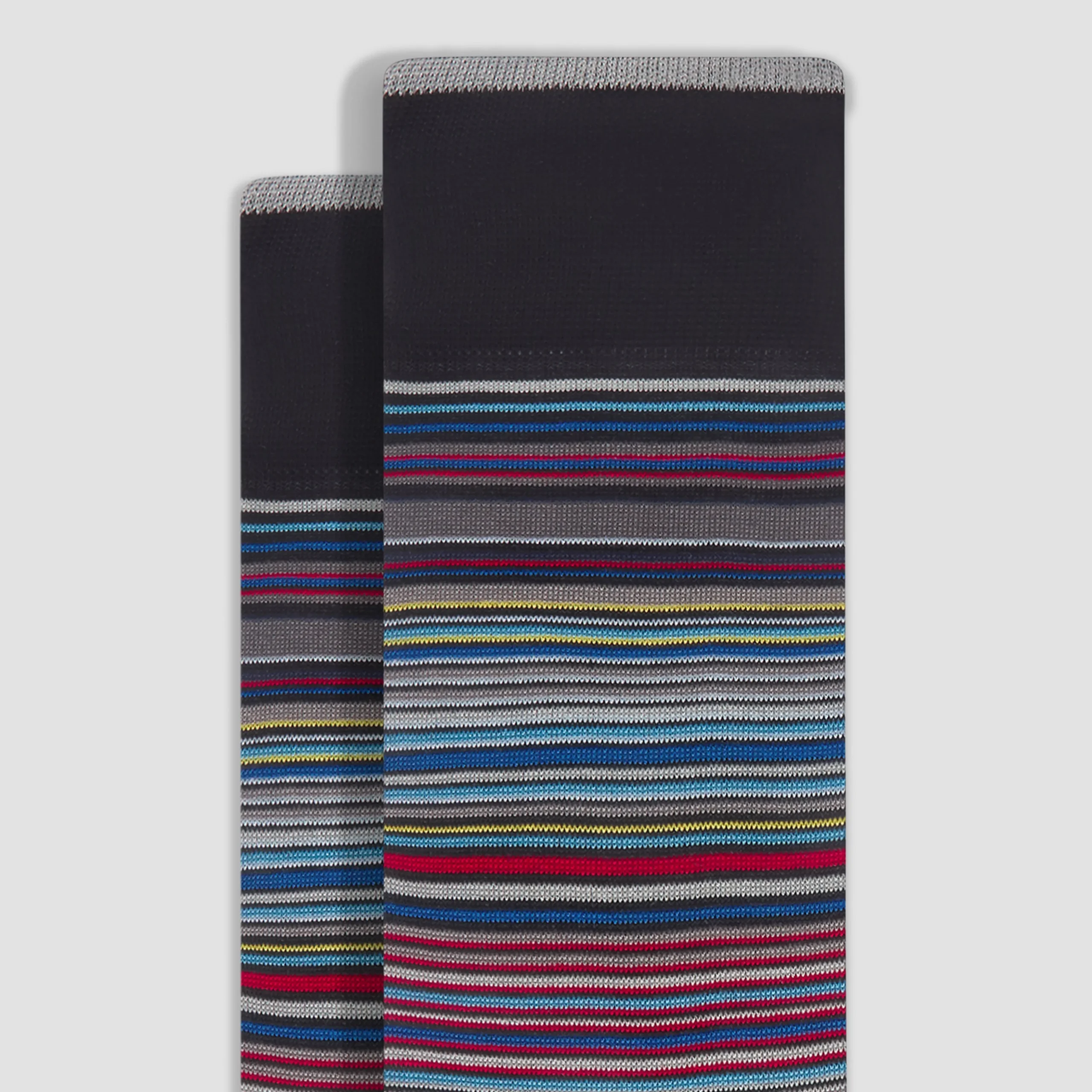 Striped Mid-Calf Socks