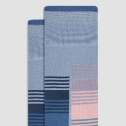Striped Mid-Calf Socks